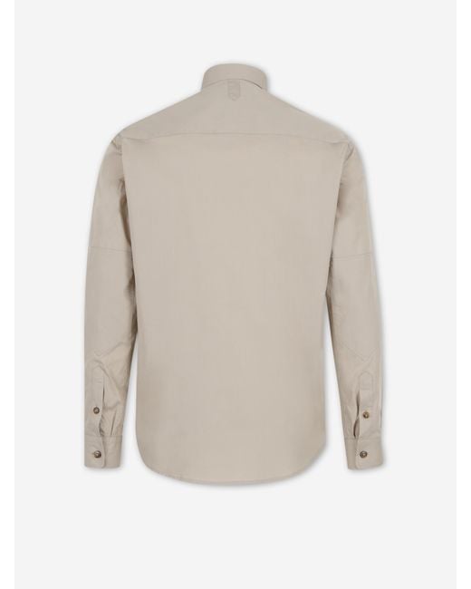 Canali Natural Casual Cotton Shirt for men