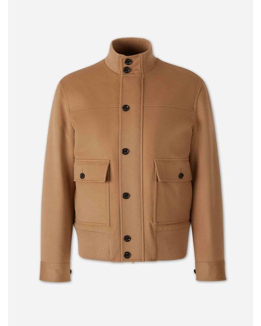 Lardini Brown Cashmere Wool Casual Jacket for men