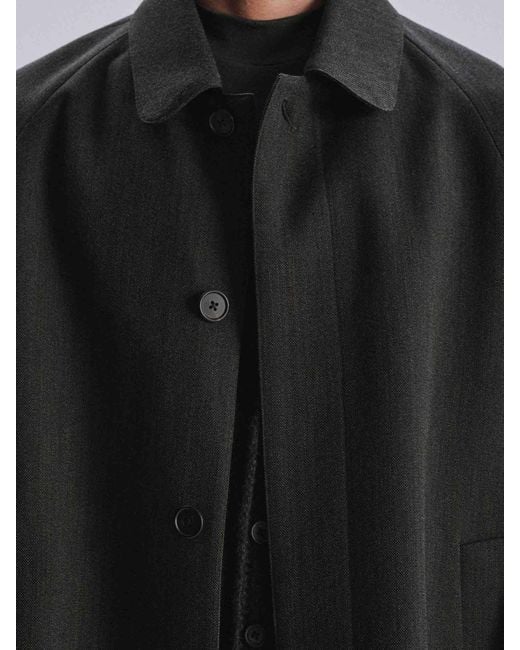 The Row Gray Verna Long Coat for men