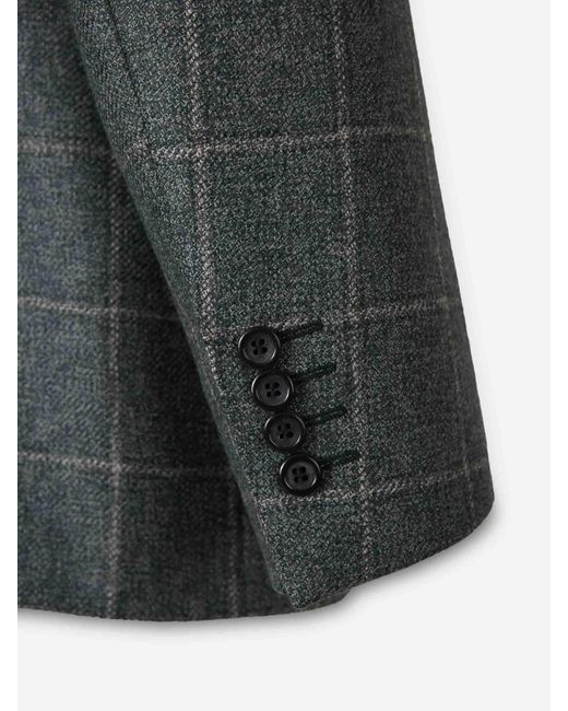 Canali Black Blazer Straight for men