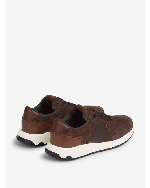 Tod's Brown Suede Sneakers for men