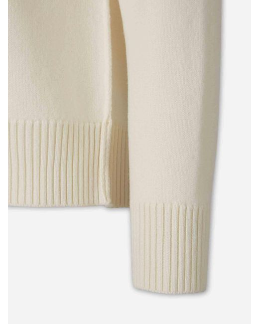 AMI Polo-Pullover in White für Herren