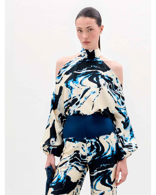 Silvia Tcherassi Blue Sapphire Blouse