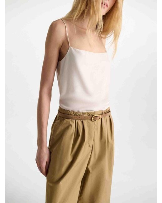Dorothee Schumacher White Suede Belt