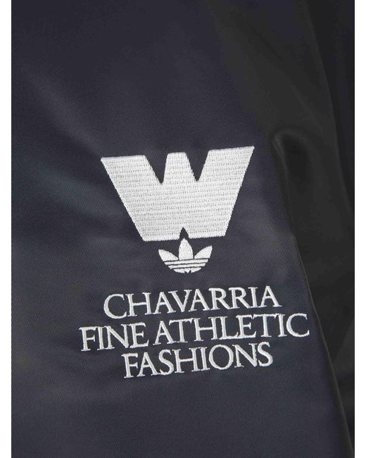ADIDAS X WILLY CHAVARRIA Blue Technical Bomber Jacket for men