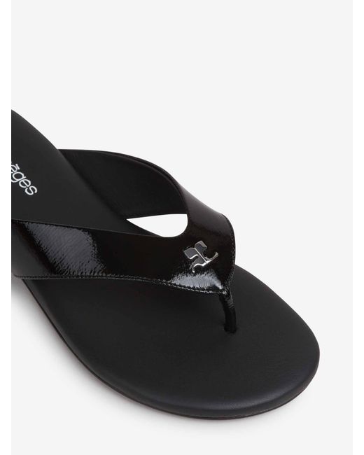 Courreges White Souliers Sandals