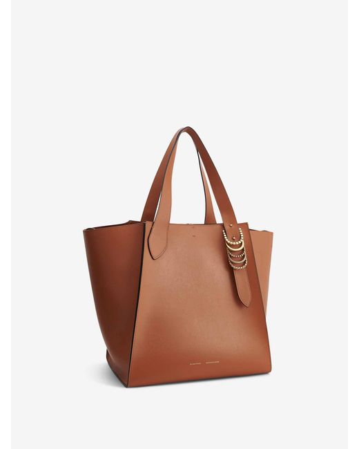 Dorothee Schumacher Brown Lederhandtasche