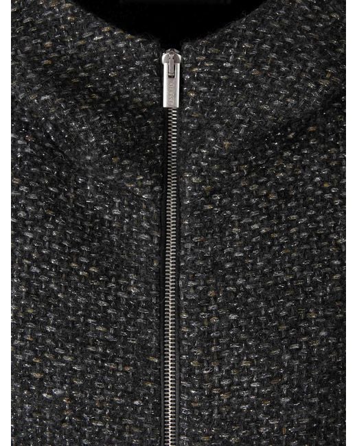 Peserico Black Shiny Casual Jacket