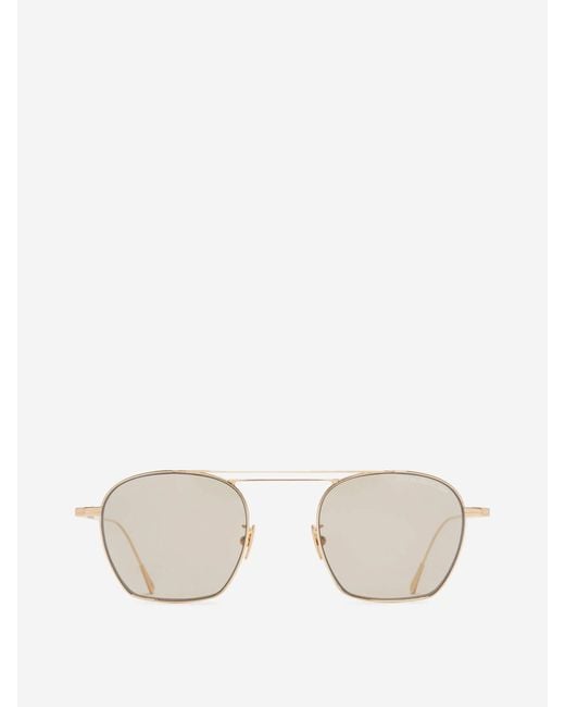 Cutler & Gross Natural Sunglasses 0004 Aviator for men