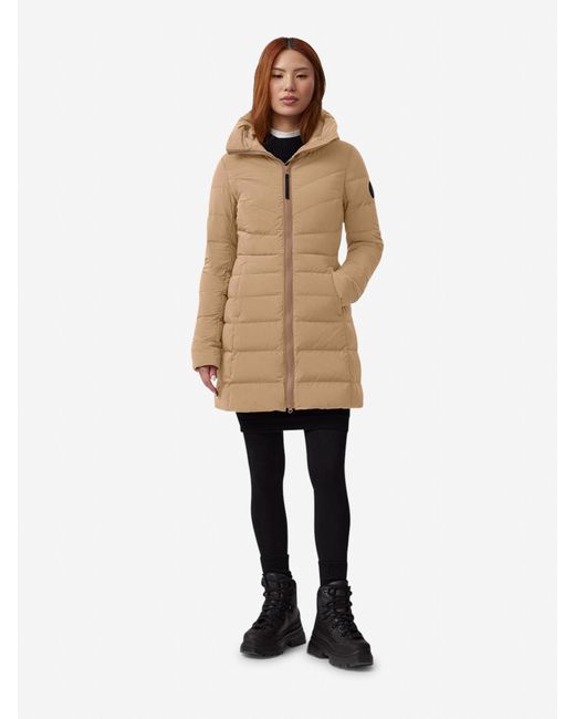 Canada Goose Natural Clair Mantel Mit Label (Weiblich,