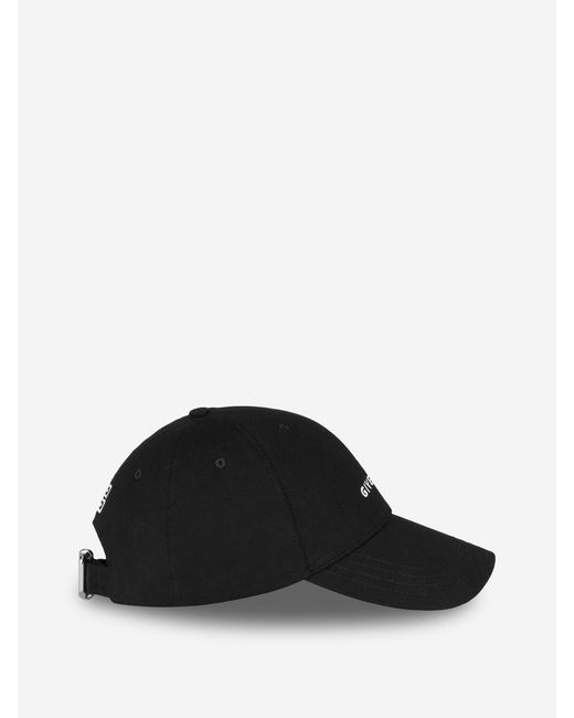 Givenchy Bestickte Baseballkappe in Black für Herren