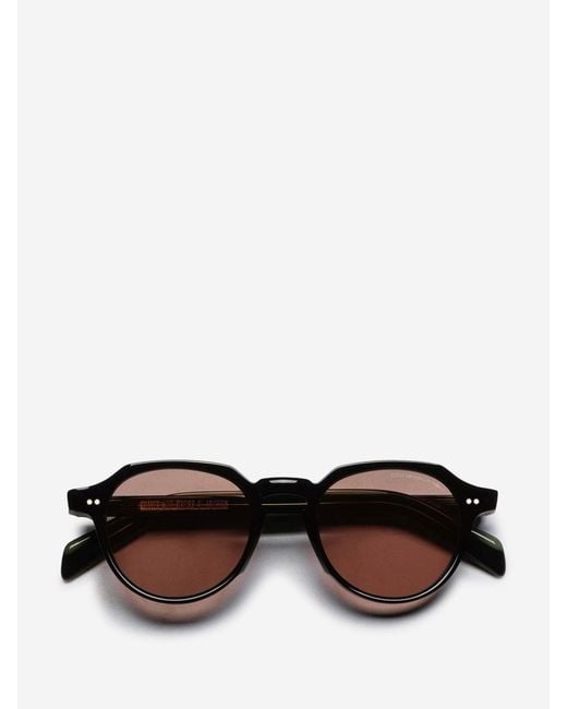 Cutler & Gross Pink Round Sunglasses for men