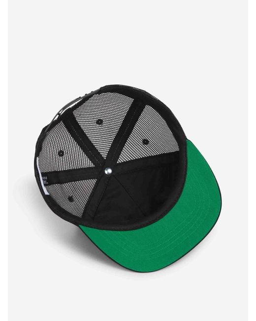 Rhude Black Trucker Hat for men