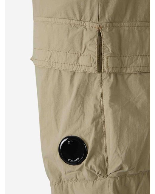 C P Company Natural Cargo Pants for men