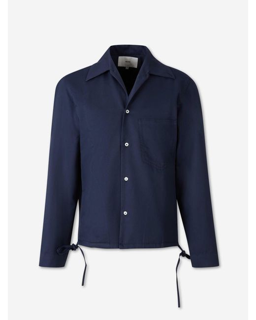 Setchu Blue Plain Casual Shirt for men