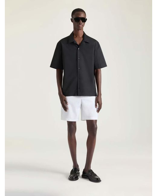 Camisa Algodón Logo Givenchy de hombre de color Black