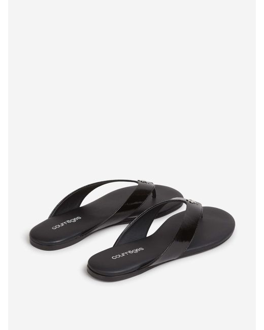 Courreges White Souliers Sandals