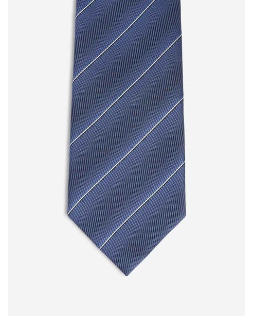 Tom Ford Blue Diagonal Stripe Tie for men