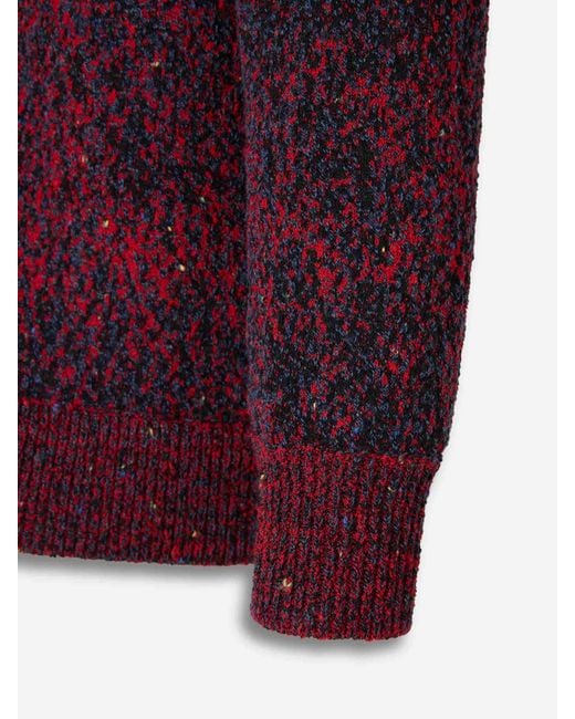 Rabanne Purple Cotton Knit Cardigan