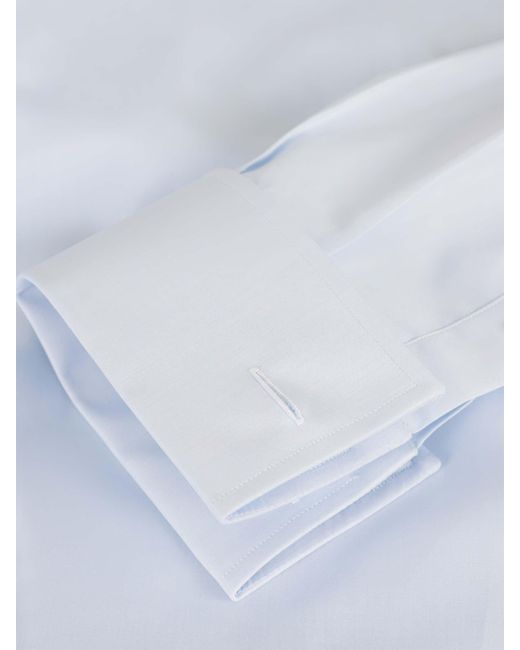 Santa Eulalia Blue Cotton Dress Shirt for men
