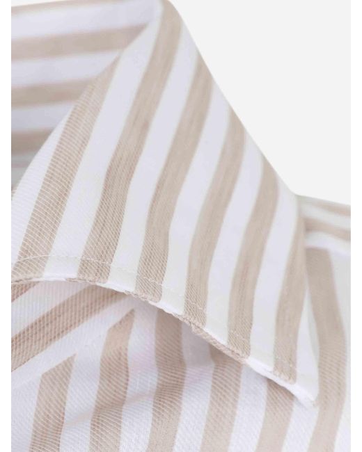 Santa Eulalia White Long Sleeve Shirt for men