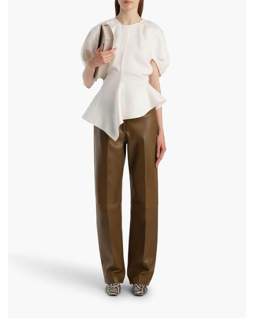 Khaite White Rumi Blouse