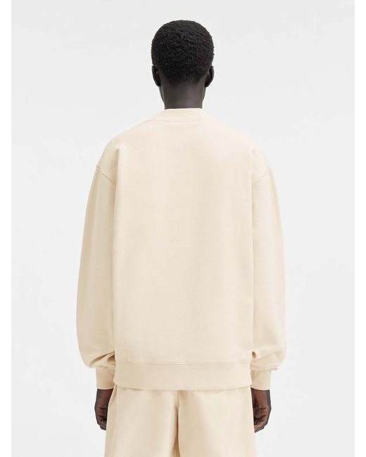 Jacquemus Gros Grain Sweatshirt in Natural für Herren