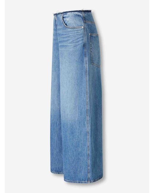 Alexander Wang Blue Wide Surge Jeans
