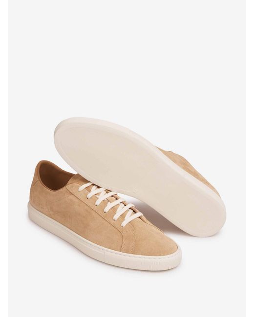 Common Projects Natural Sneakers Achilles Low for men