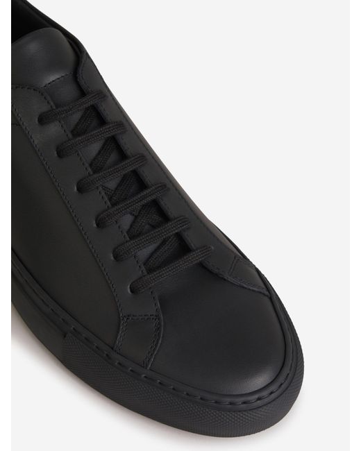 Common Projects Black Achilles Sneakers for men