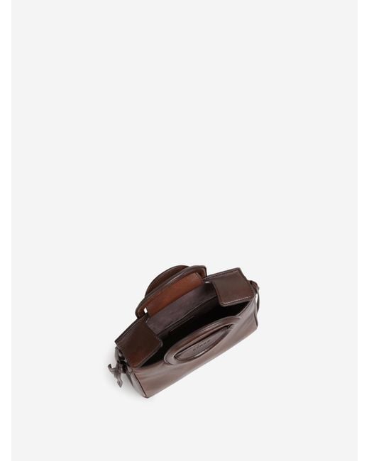 Borsa Mini Maude di Staud in Brown
