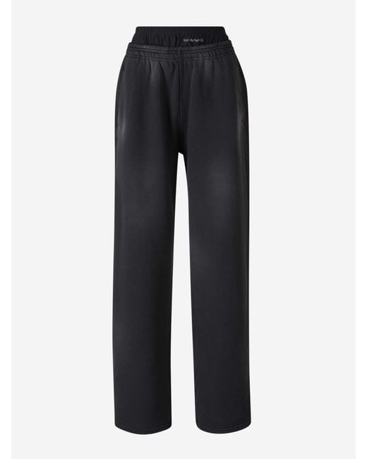 Pantalon De Jogging En Coton Alexander Wang en coloris Blue