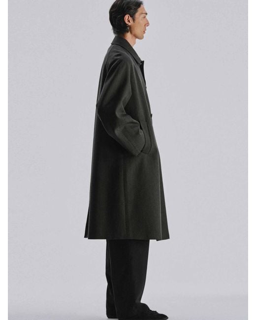 The Row Gray Verna Long Coat for men