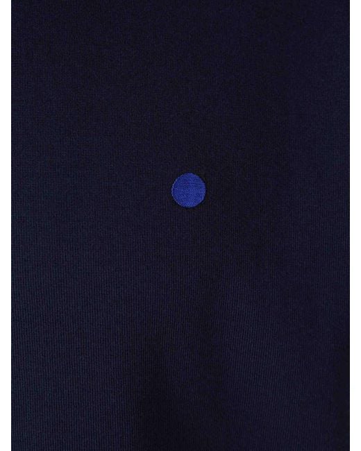 Jil Sander Blue Short Sleeve T-Shirt for men