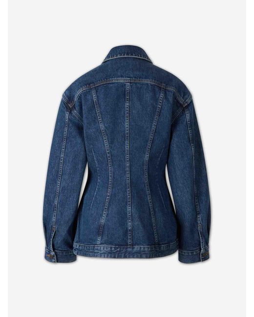 Agolde Blue Myra Denim Jacket