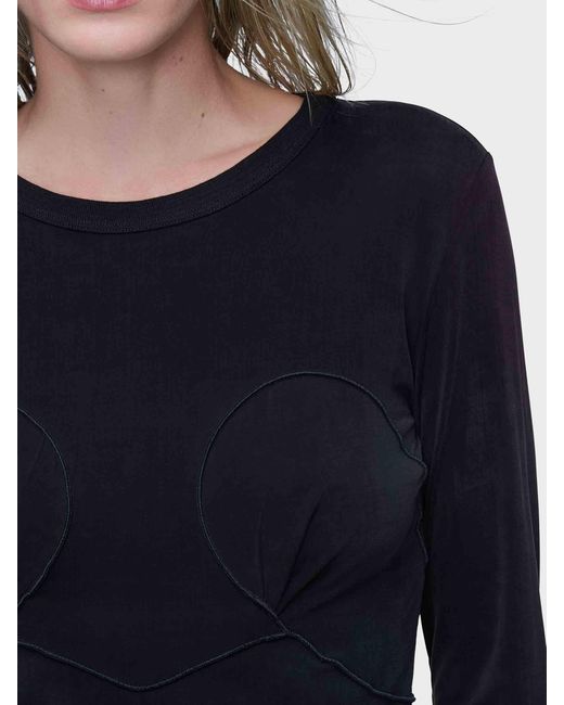 Maison Margiela Blue Long Sleeve T-Shirt
