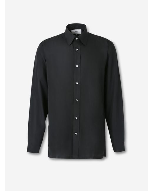 Setchu Black Origami Shirt for men