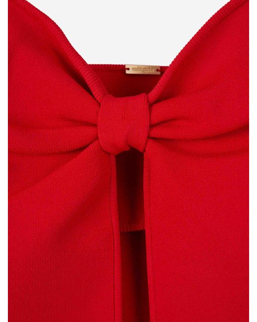 Cult Gaia Red Top Point Lennon