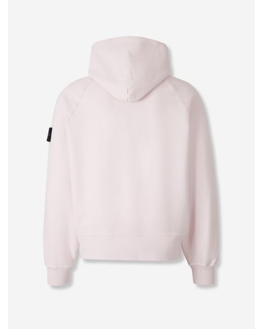 Sudadera Capucha Compass Stone Island de hombre de color Pink