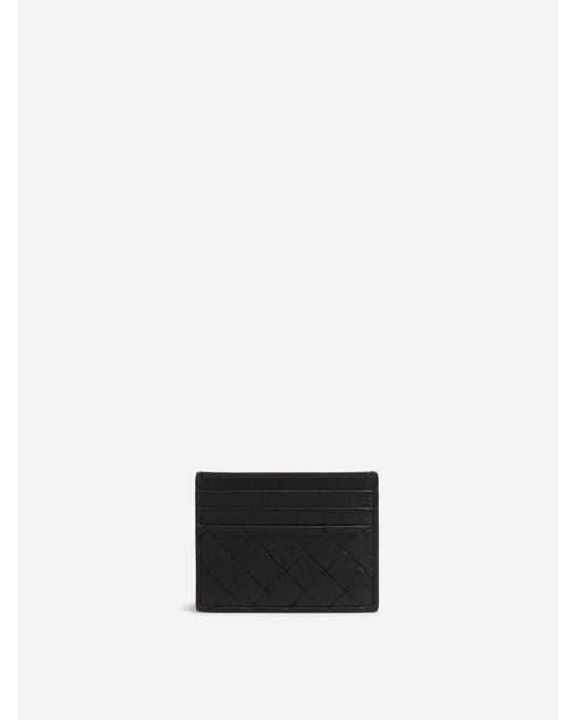 Bottega Veneta White Intrecciato Card Holder