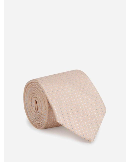 Petronius Natural Silk Floral Tie for men