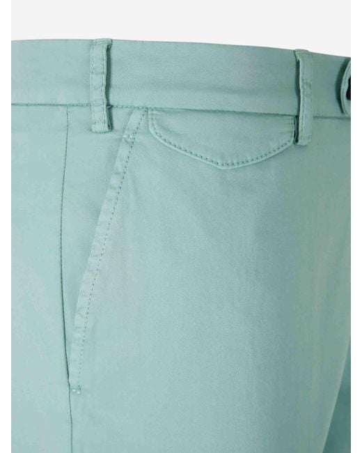 Santa Eulalia Green Straight Chino Trousers for men