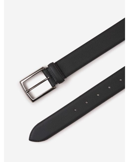 Santa Eulalia Black Taurillons Belt for men