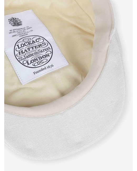 Lock & Hatters White Tom Cap for men