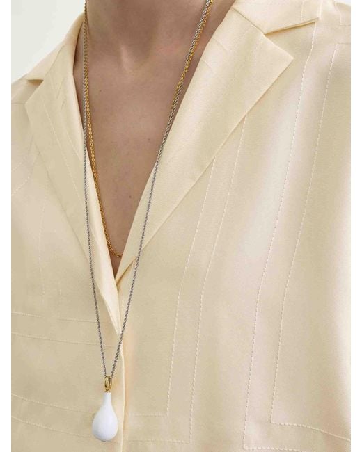 Totême White Monogram Shirt