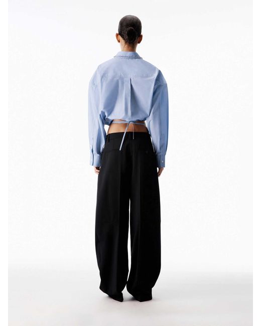 Alexander Wang Black Dress Pants With Zippers
