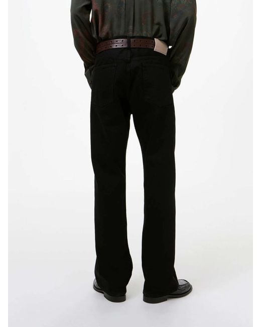 Our Legacy Black Third Cut Jeans for men