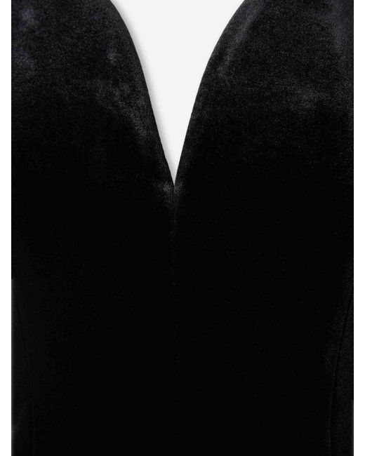 Roland Mouret Black Top Sweetheart