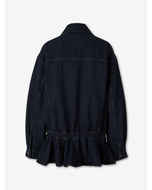 Agolde Blue Rubik Denim Jacket