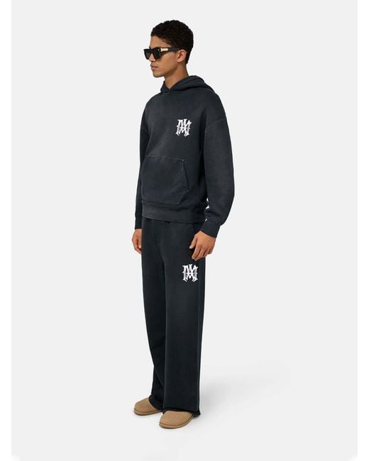 Sudadera Capucha Logo Amiri de hombre de color Blue